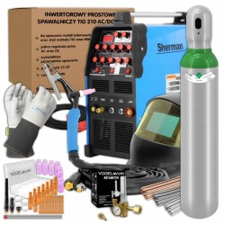 Sherman TIG 210 AC/DC pulse - set de soudure n°4