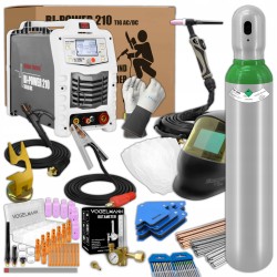 Welder Fantasy Bi-POWER 210 AC/DC TIG - kit de soudage n°5