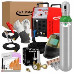 Weldman BRAVO TIG 250 AC/DC HF PULS - kit de soudage n°4