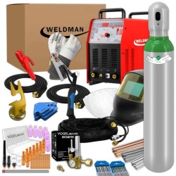 Weldman BRAVO TIG 250 AC/DC HF PULS - kit de soudage n°5