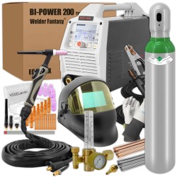 Welder Fantasy Bi-POWER 200 DC WIG - kit de soudage n° 8