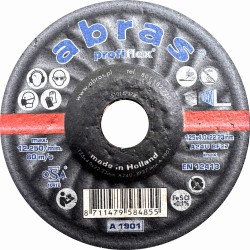 Disque à meuler 125x4,0 A24U BF27 ABRAS Inox Profi
