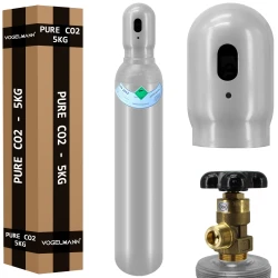 Bouteille pleine de gaz CO2 8L 5kg Vogelmann