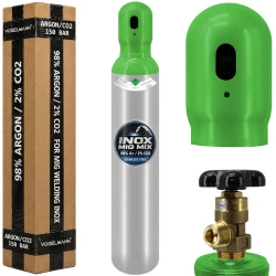 Vogelmann Bouteille de gaz MIX Argon 98% CO2 2% 150bar 8l