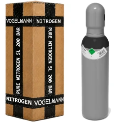 Cylindre 5 L 200 bar avec Azote 4.0 VOGELMANN