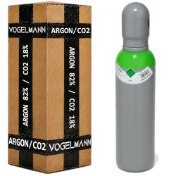  Bouteille de gaz Argon/CO2 5l 200 bar pleine Vogelmann