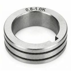 Galet d’entraînement 30x22x10mm 2RA 0,8/1,0 K pour fil fourré auto-protégé