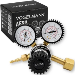 Détendeur de pression Vogelmann AERO 200 bar pour azote et hydrogène