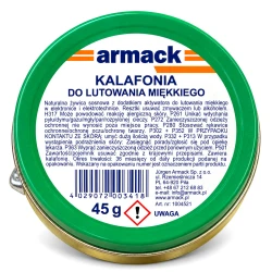 ARMACK Colophane pour brasage tendre 45 g