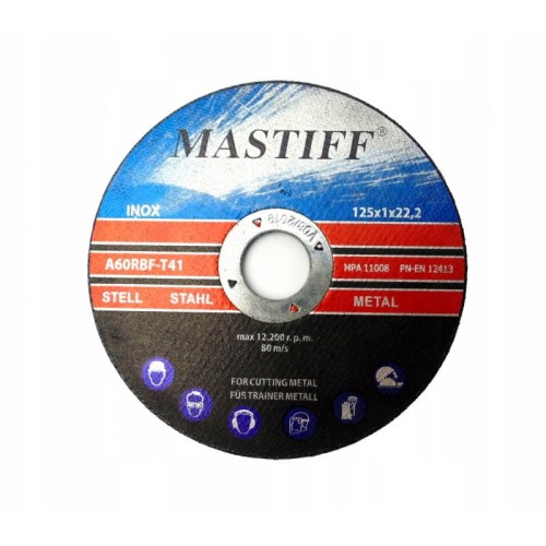 Disque pour couper le métal 125x1x22,2