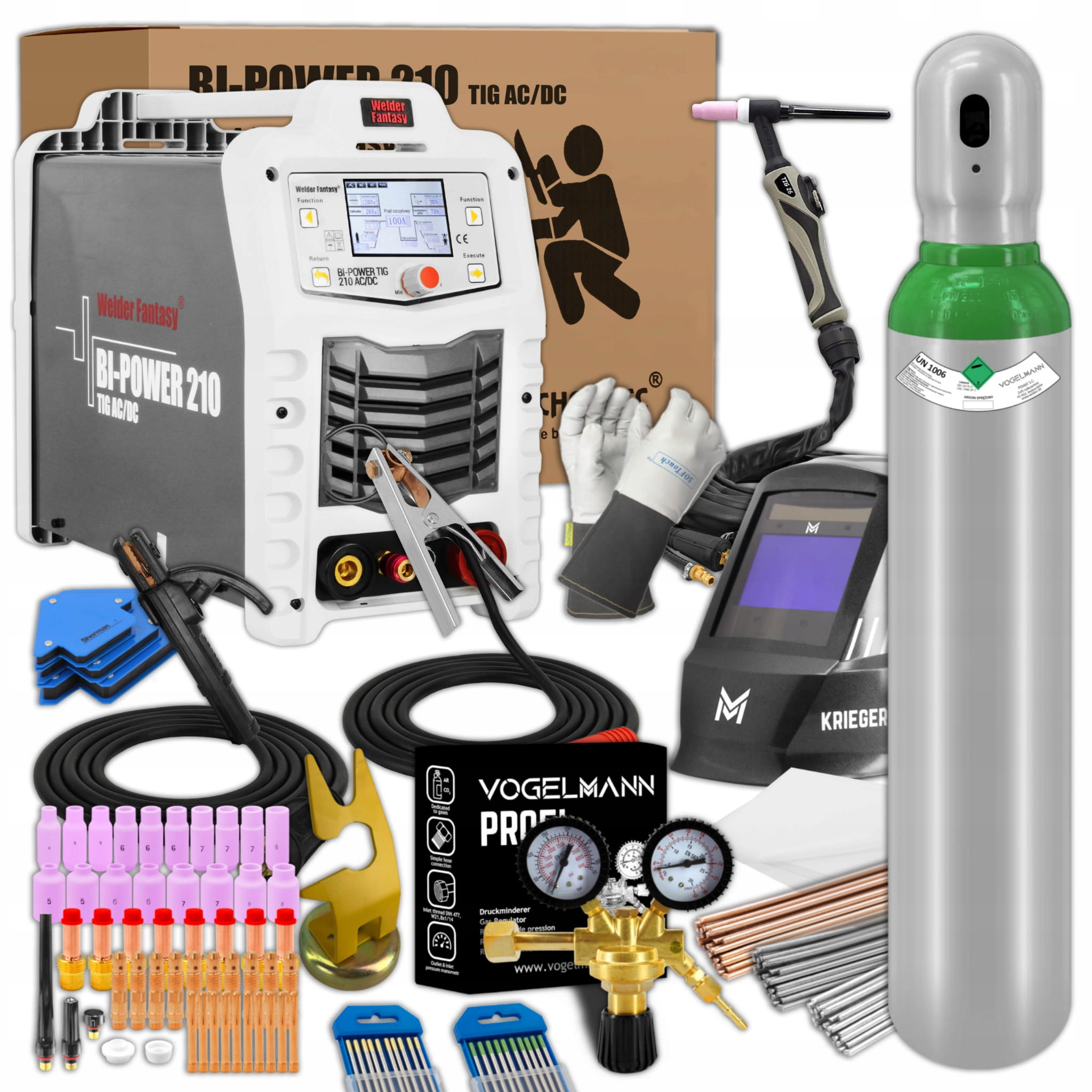 Welder Fantasy Bi POWER 210 AC DC TIG Kit De Soudage N 6 Kits De welder-fantasy-bi-power-210-ac-dc-tig-kit-de-soudage-n-6-kits-de